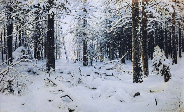 Ivan Shishkin (1832–1898) - Winter